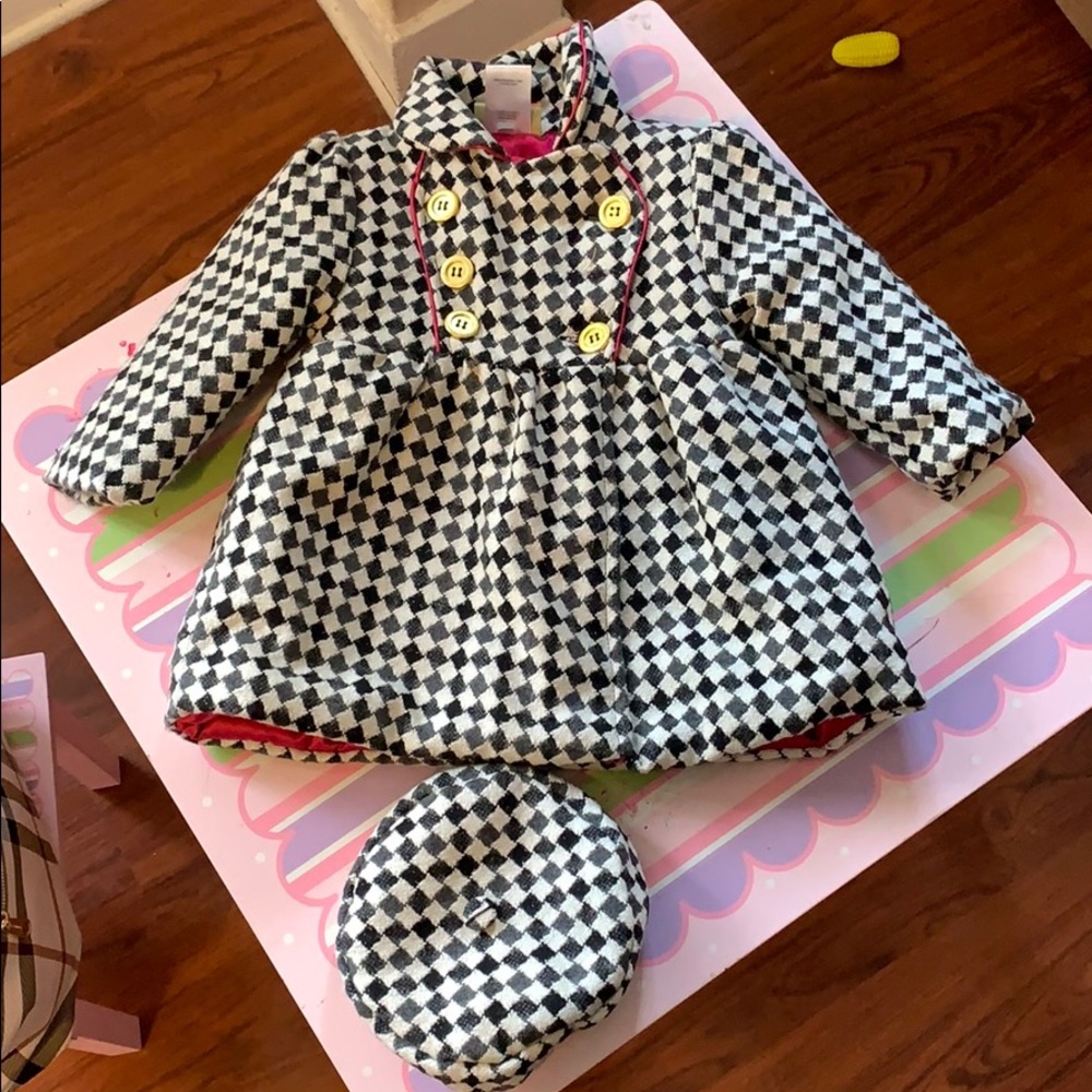 Kids coat with hat